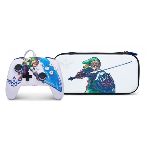Imagen de Kit Joystick + Estuche de Nintendo Switch Zelda Caja Abierta
