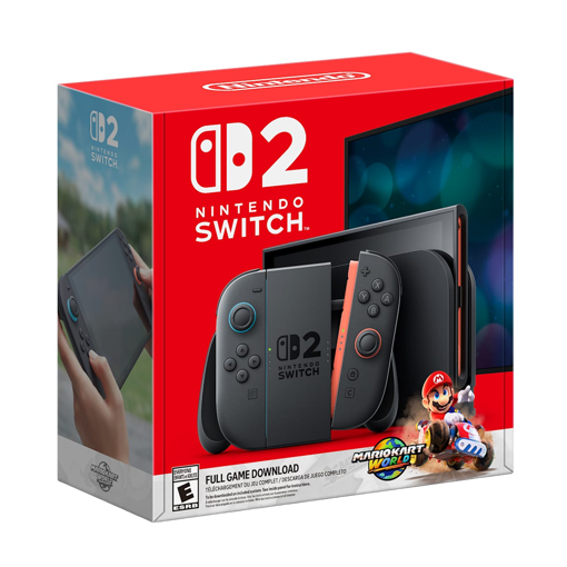 Imagen de Nintendo Switch 2 Negro + Mario Kart World (Digital)