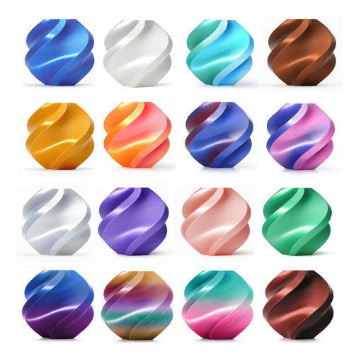 Imagen de Filamento PLA Silk Bambu Lab con Carrete Reusable 1kg 1,75mm