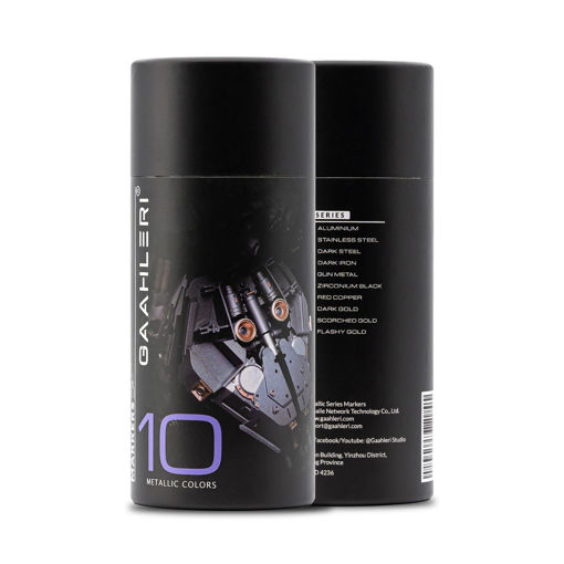 Imagen de Set de Marcadores Gaalheri Metallic Series