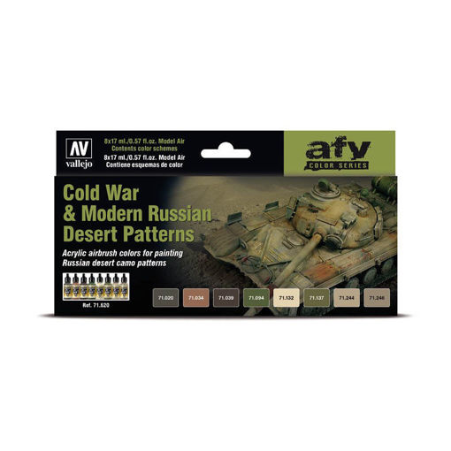 Imagen de Vallejo AFV Set Cold War & Modern Russian Desert 8un