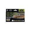 Imagen de Vallejo AFV Set WWII USMC Colors Green & Grey 42-45 6un