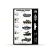 Imagen de Vallejo AFV Set WWII USMC Colors Green & Grey 42-45 6un