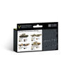 Imagen de Vallejo AFV Set WWII USMC Sand 42-45 6un