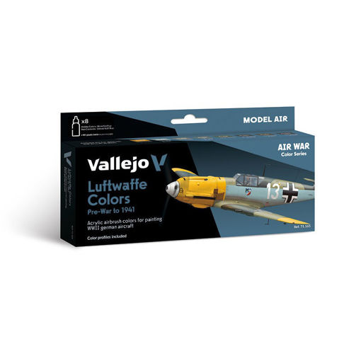 Imagen de Vallejo Air War Set Luftwaffe Pre-War to 41 8un