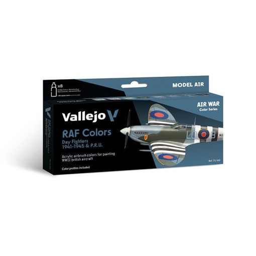 Imagen de Vallejo Air War Set RAF Day Fighters 41-45 & P.R.U. 8un