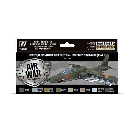 Imagen de Vallejo Air War Set Soviet/Russian Tactical 78-89 PartII 8un