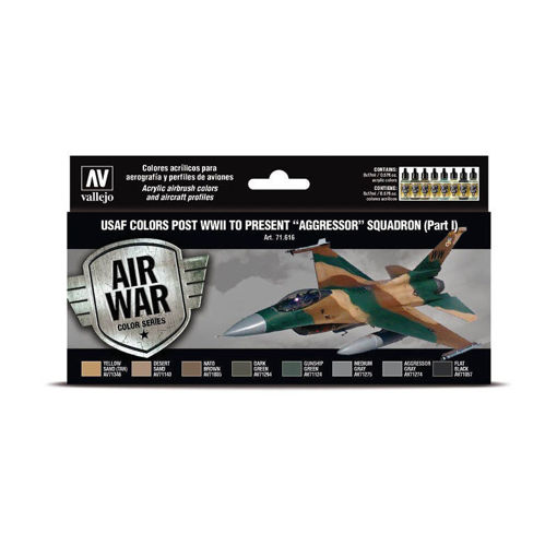 Imagen de Vallejo Air War Set USAF WWII - Present Aggressor Part I 8un