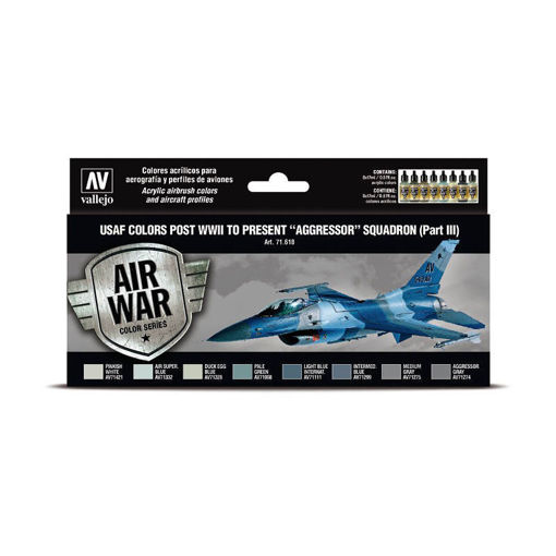 Imagen de Vallejo Air War Set USAF WWII - today Aggressor Part III 8un