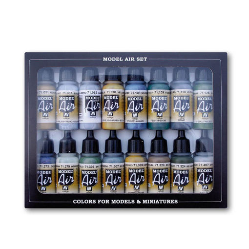 Imagen de Vallejo Air War Set WWII British RAF & FAA (16 x 17 ml)