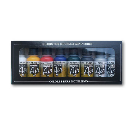 Imagen de Vallejo Pinturas Basic Set Colores Básicos (8 x 17 ml)