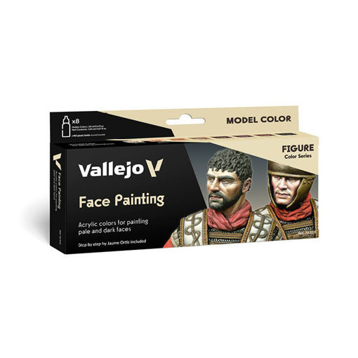 Imagen de Vallejo Pinturas Figure Set Face Painting (8 x 18 ml)