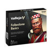 Imagen de Vallejo Figure Set Folkstone Basics (16 x 18 ml)