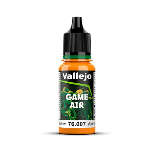 Imagen de Vallejo Pintura Game Air Amarillo Dorado 18 ml