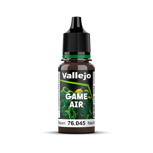 Imagen de Vallejo Pintura Game Air Marrón Carbonizado 18 ml