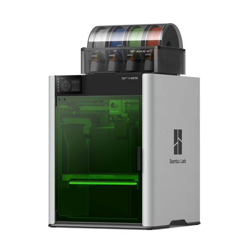 Imagen de Impresora 3D Bambu Lab H2S Laser Combo AMS2 PRO