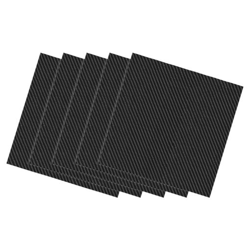 Imagen de Placa de fibra de carbono, 1 juego, 300 × 300 × 2 mm