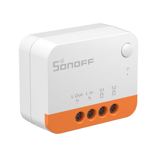 Imagen de Sonoff ZBMINI-L2 Zigbee Interruptor Entrada Un Polo (2 unidades)