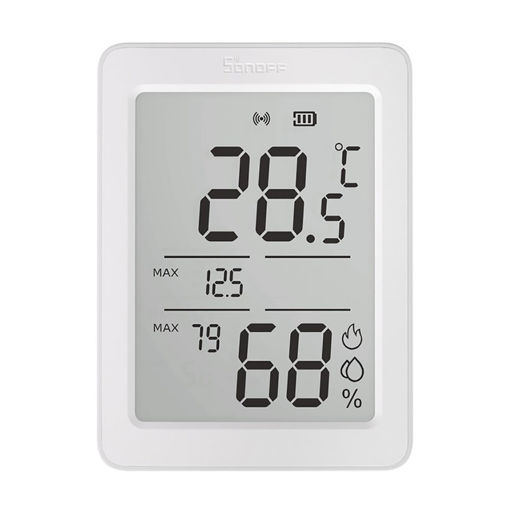 Imagen de Sonoff SNZB-02DR2 Sensor Temperatura Humedad Zigbee
