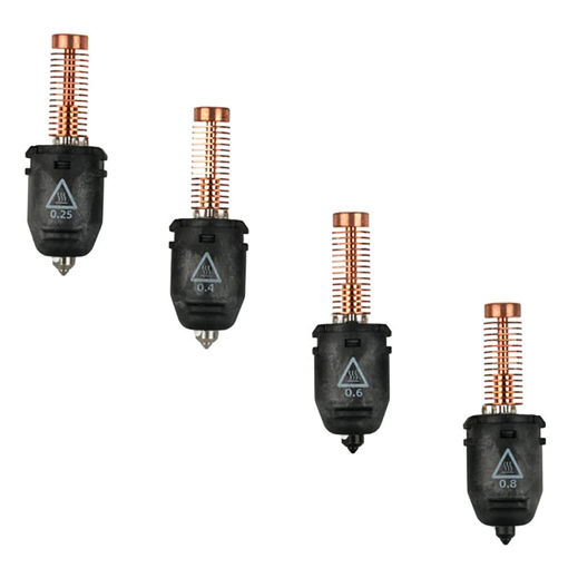 Imagen de Kit Boquillas 0,25, 0,4, 06 y 0,8mm Flashforge AD5M y PRO