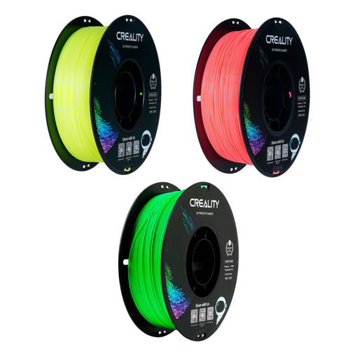 Imagen de Filamente PLA Creality Fluorecente 1.75mm 1KG.