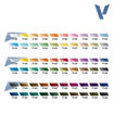 Imagen de Vallejo Pintura Maletín True Metallic Metal (80 x 18ml)