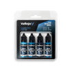 Imagen de Vallejo True Metallic Metal Set Azul Zafiro (4 x 18ml)