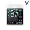 Imagen de Vallejo True Metallic Metal Set Verde Sombrio (4 x 18ml)
