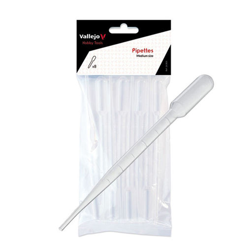 Imagen de Vallejo Pack Pipetas Medianas 8 x 3 ml.
