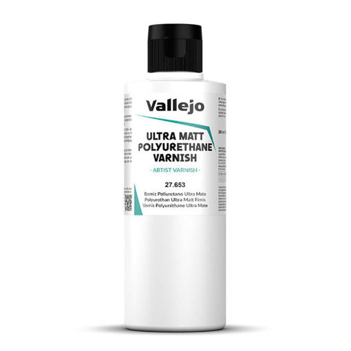 Imagen de Vallejo Barniz Poliuretano Ultra Mate 200 ml.