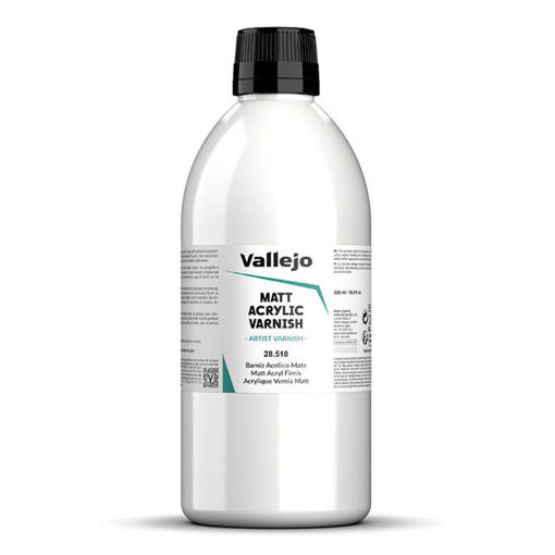 Imagen de Vallejo Barniz Permanente Mate 500 ml.