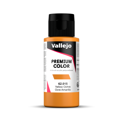 Imagen de Vallejo Pintura Premium Color Ocre Amarillo 60 ml.
