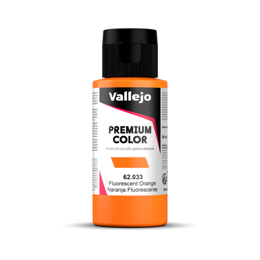 Imagen de Vallejo Pintura Premium Color Naranja Fluo 60 ml.