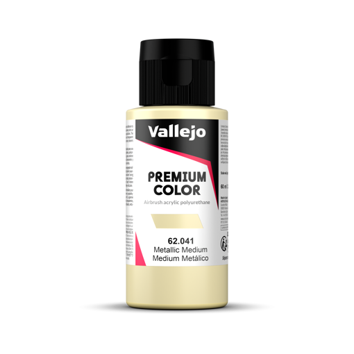 Imagen de Vallejo Pintura Premium Color Medium Metálico 60 ml.