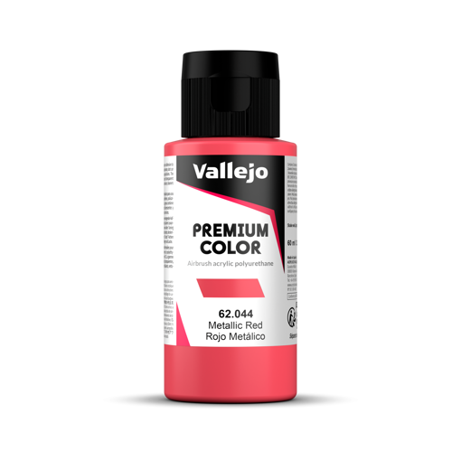 Imagen de Vallejo Pintura Premium Color Rojo Metálico 60 ml.