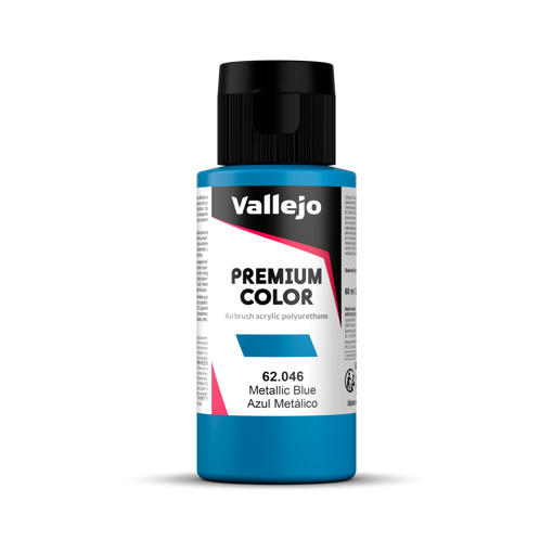 Imagen de Vallejo Pintura Premium Color Azul Metálico 60 ml.