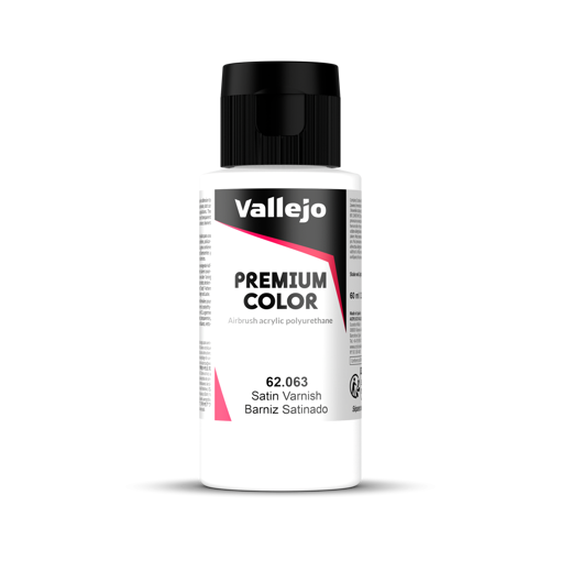 Imagen de Vallejo Premium Color Barniz Satinado 60 ml.