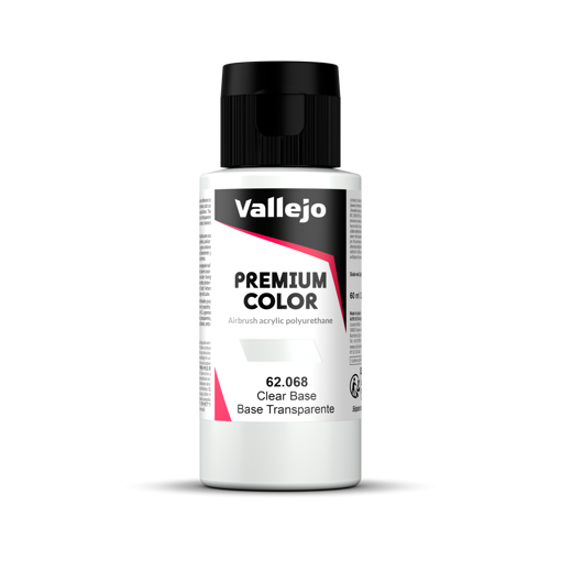 Imagen de Vallejo Premium Color Base Transparente 60 ml.