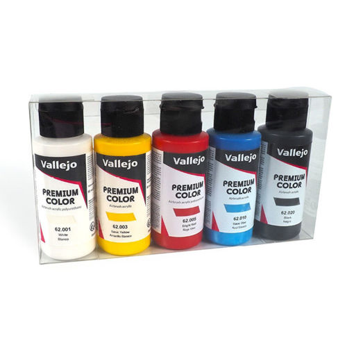 Imagen de Vallejo Premium Color Set Básicos Opacos (5 x 60ml)