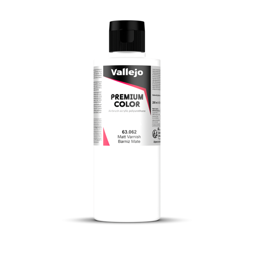 Imagen de Vallejo Premium Color Barniz Mate 200 ml.
