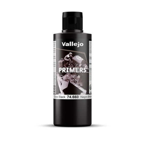 Imagen de Vallejo Imprimación Negro Brillante 200 ml.
