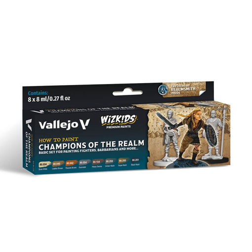 Imagen de Vallejo Wizkids Champions of the Realm Set (8 x 8 ml.)