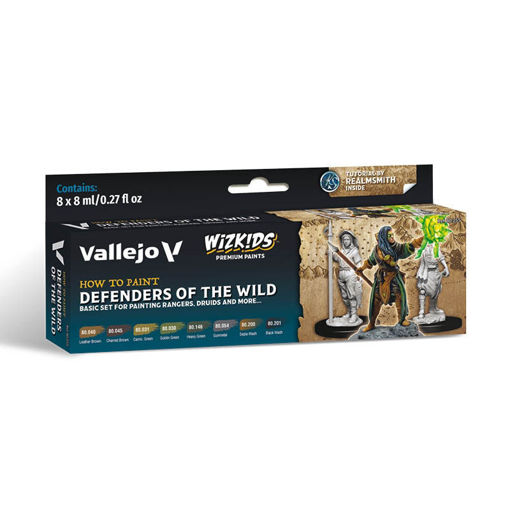 Imagen de Vallejo Wizkids Defenders of the Wild Set (8 x 8 ml.)