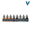 Imagen de Vallejo Wizkids Wood & Steel Set (8 x 8 ml.)