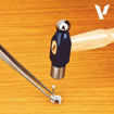 Imagen de Vallejo Pinzas de Punta Recta de Acero Inoxidable (175 mm)