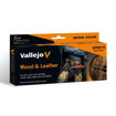 Imagen de Vallejo Pinturas Model Color Wood & Leather Set (8 x 18 ml.)