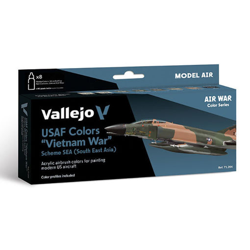 Imagen de Vallejo Model Air USAF Vietnam War Scheme SEA Set 8 un