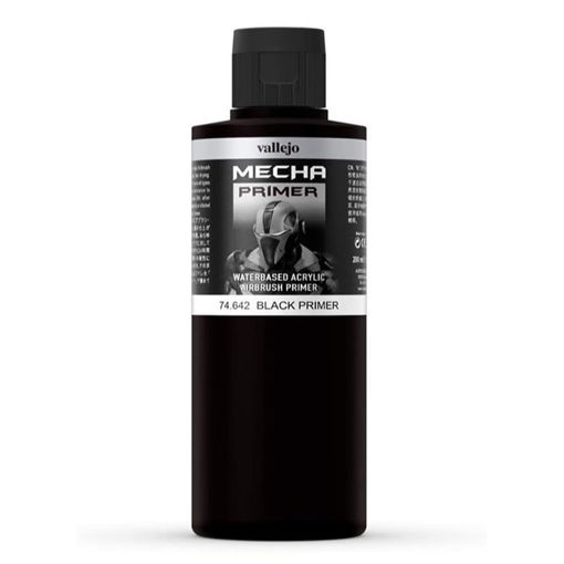 Imagen de Vallejo Pinturas Mecha Color Imprimación Negro 200 ml.
