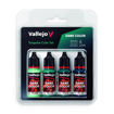 Imagen de Vallejo Pinturas Game Color Turquesa Set (4 x 18 ml.)