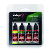 Imagen de Vallejo Pinturas Game Color Piel de Orco Set (4 x 18 ml.)